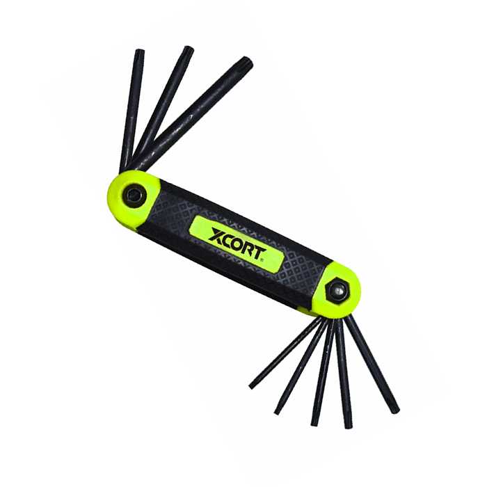 JUEGO DE LLAVES TORX TIPO NAVAJA