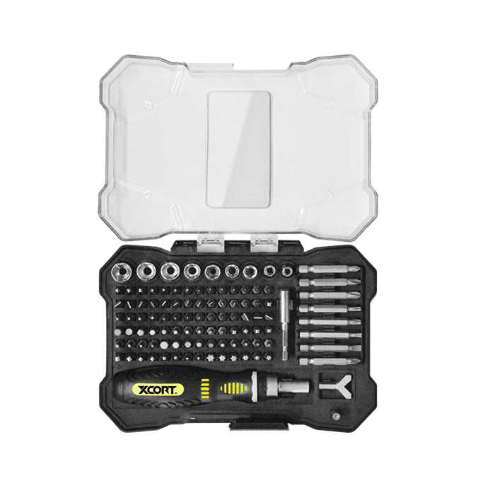 SET DE PUNTAS Y DADOS 1/4″ CON DESTORNILLADOR TIPO TRINQUETE