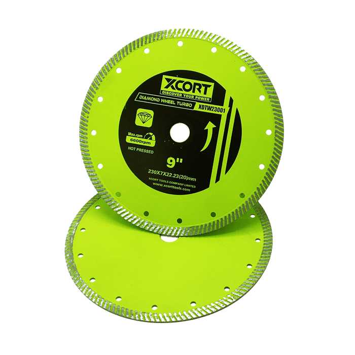 DISCO DE CORTE DIAMANTADO TURBO PARA CONCRETO