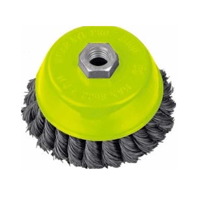 CEPILLO DE COPA DE ALAMBRE ENTORCHADO 4″
