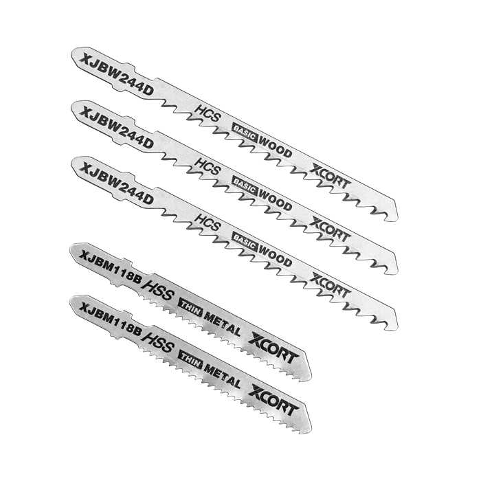 HOJAS DE SIERRA CALADORA SET DE 5 PIEZAS