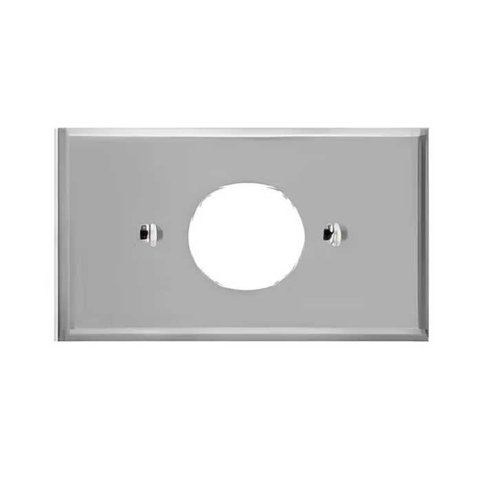 TAPA PARA TOMACORRIENTE SENCILLO 4X2 EMT PAQUETE DE 10 UND