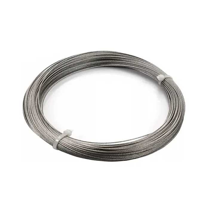 GUAYA DE ACERO FORRADO Ø2mm x 10m