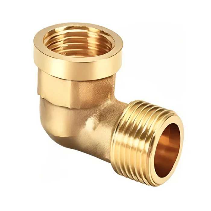 CODO 90° H/M 1/2″ BRONCE PAQUETE DE 2 UND