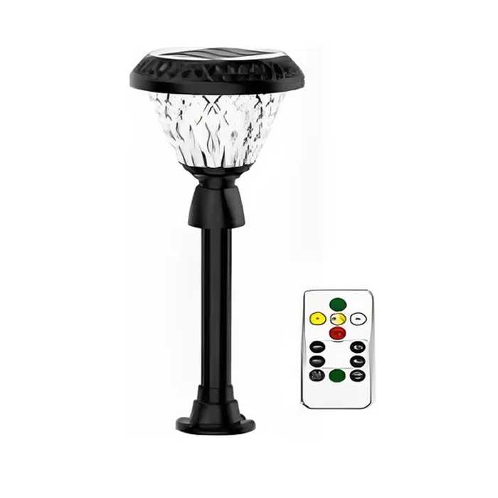 LÁMPARA LED SOLAR P/JARDÍN