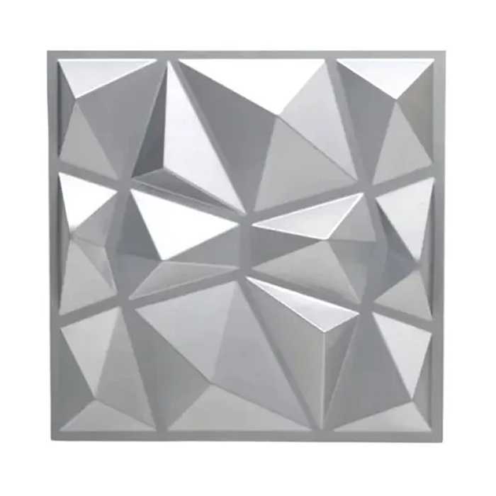 WALL PANEL PVC DECORATIVO 3D PAQUETE DE 4 UND