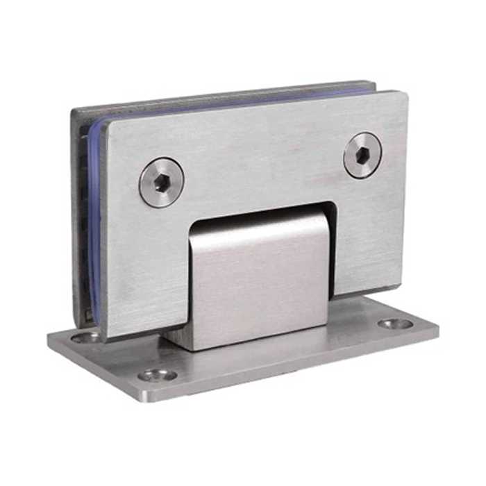 BISAGRA PARA PUERTA PARED VIDRIO ACERO INOXIDABLE
