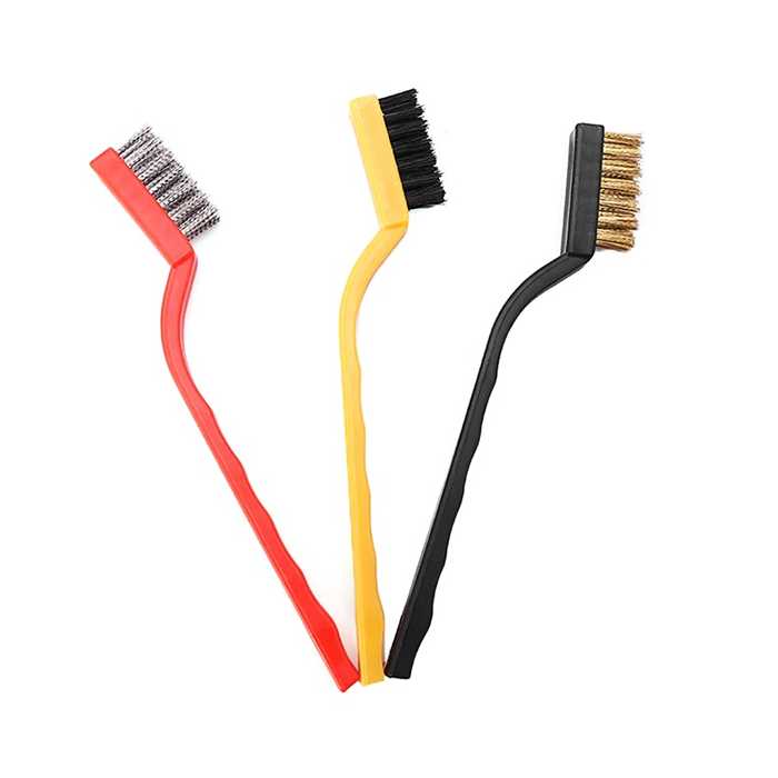 JUEGO DE 3 CEPILLOS DE ALAMBRES