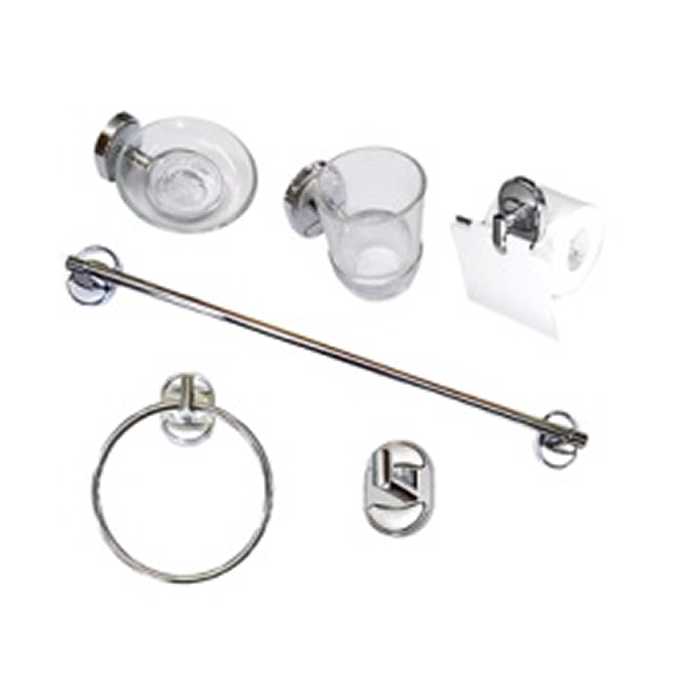 JUEGO DE ACCESORIOS P/BAÑO (6 PZAS)