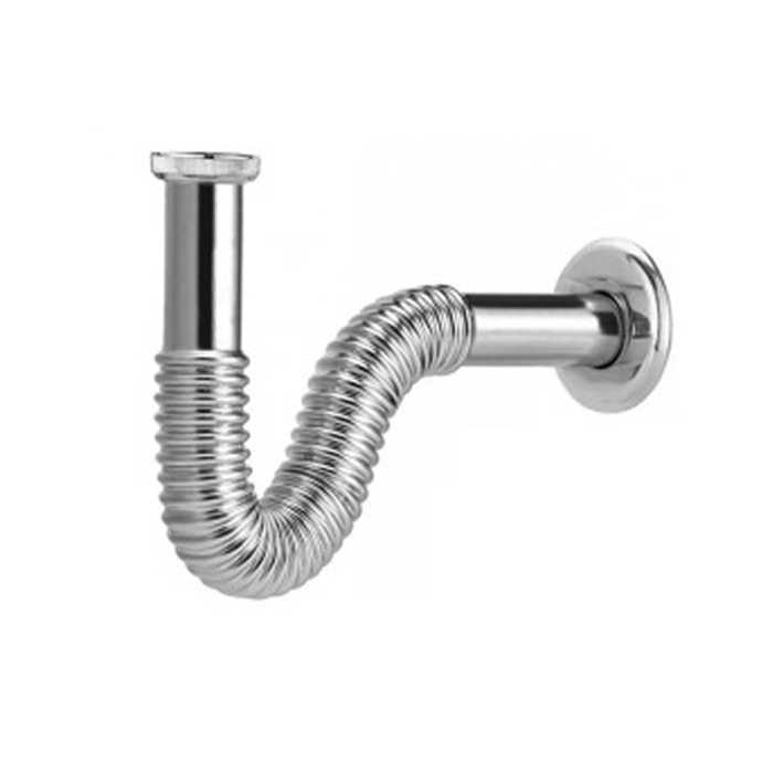 SIFÓN 1 1/4″ LAVAMANOS ACERO FLEXIBLE
