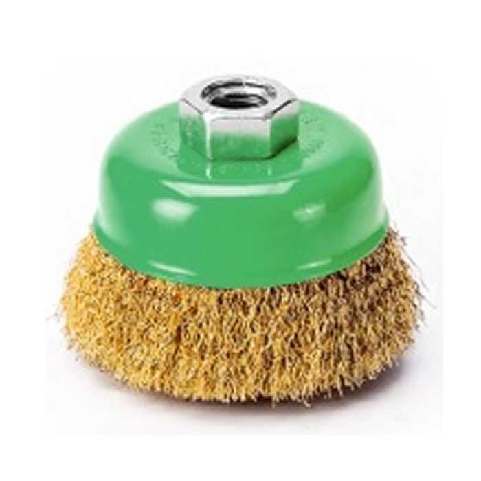 CEPILLO DE COPA ALAMBRE ONDULADO 3″ (75mm)