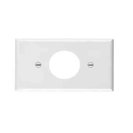 TAPA PARA TOMACORRIENTE SENCILLO 4X2 BLANCO PAQUETE DE 10 UND