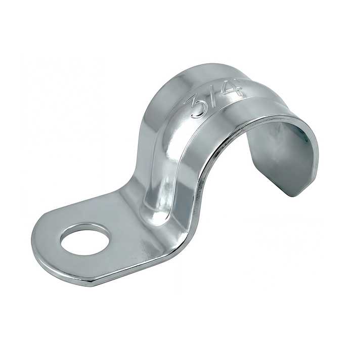 ABRAZADERA EMT (1 PATA) 3/4″ PAQ DE 20 UND