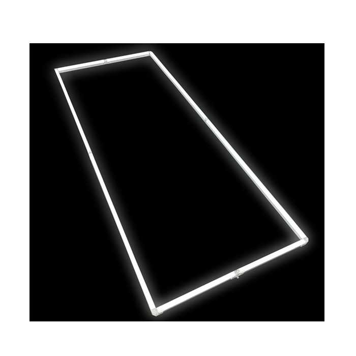 LÁMPARA DE TUBO LED MODELO RECTANGULAR 25 PIEZAS