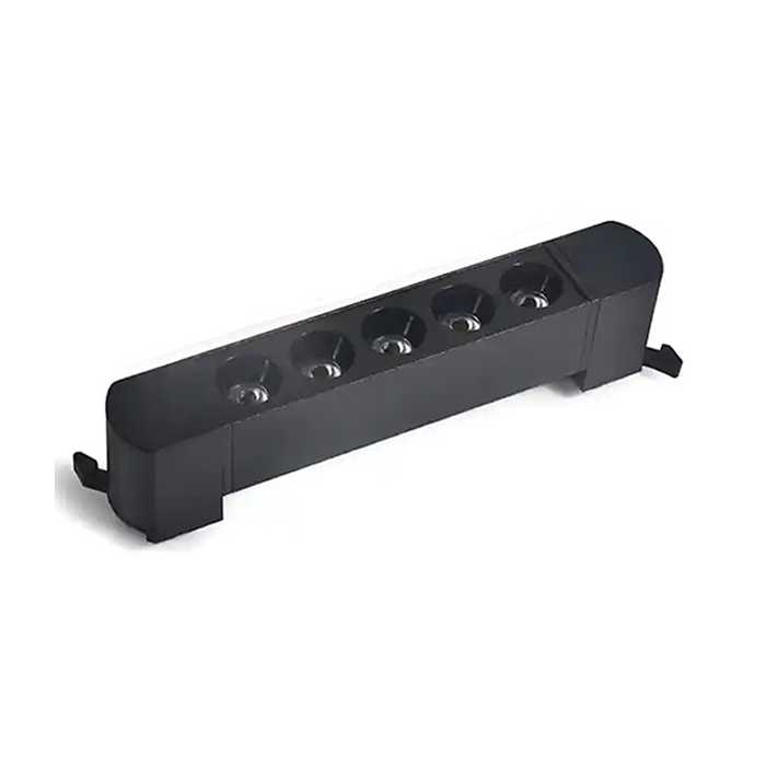 BARRA DE LUZ LED P/CARRIL (NEGRO) LUZ BLANCA (18w)