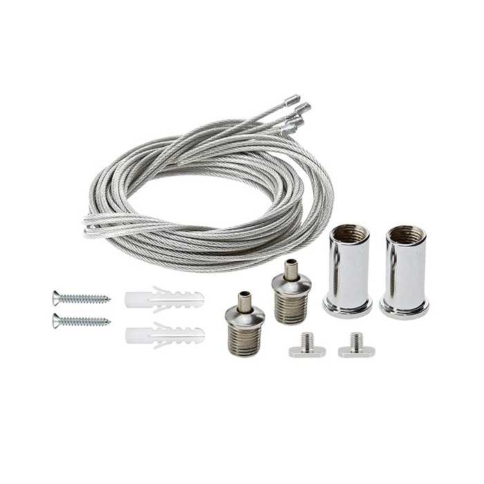 KIT DE SUSPENCIÓN PARA LÁMPARA PANEL PLAFÓN