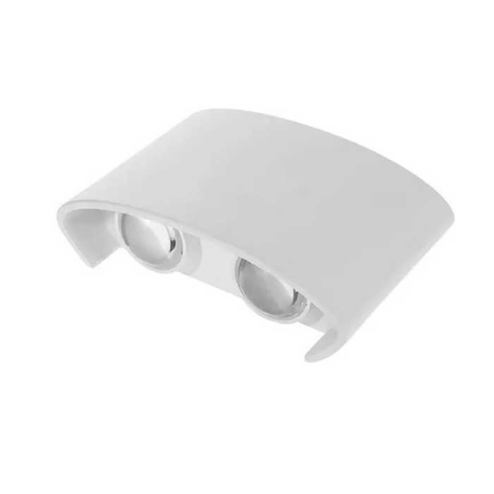 LÁMPARA LED SEMICIRCULAR DE PARED (BLANCA)
