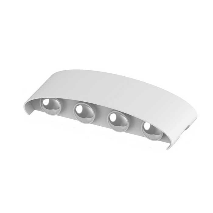 LÁMPARA LED SEMICIRCULAR DE PARED (BLANCA)