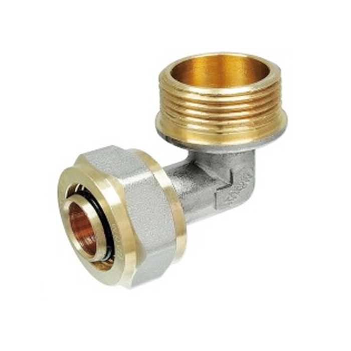 CODO 90° H/M PAQ DE 2 UND