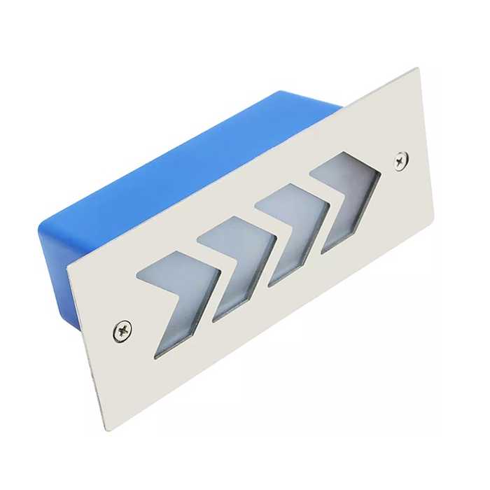 LÁMPARA LED SEÑAL EMPOTRADA P/ESCALERAS