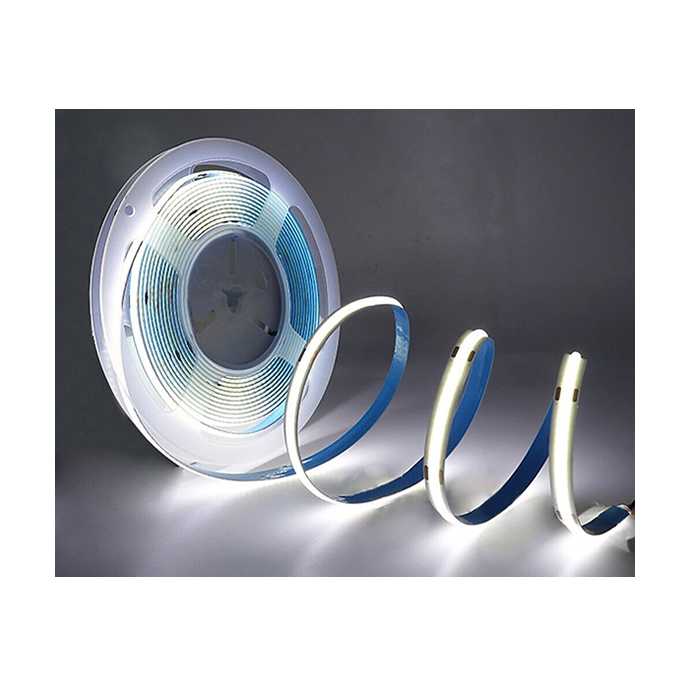 CINTA LED COB LUZ BLANCA 12V