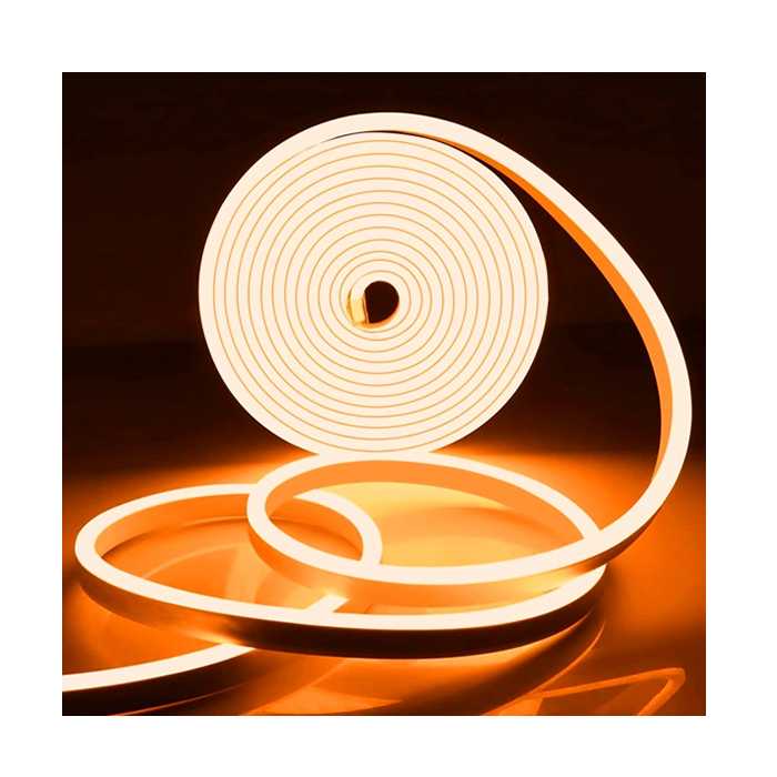 CINTA LED NEÓN (LUZ NARANJA)