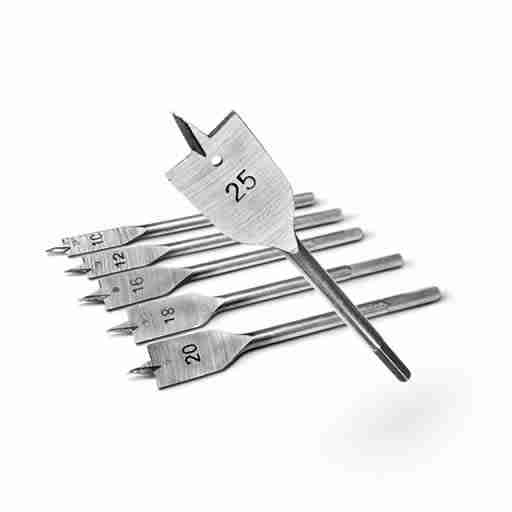 JUEGO DE MECHAS PLANA PARA TALADRO JUEGO DE 6 PIEZAS