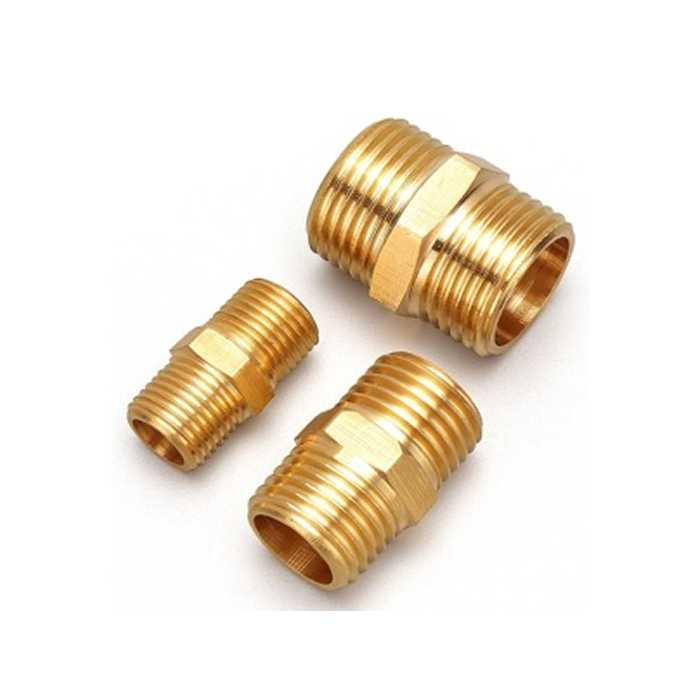 NIPLE ROSCA MACHO-MACHO 3/4″ PAQ DE 4 UND