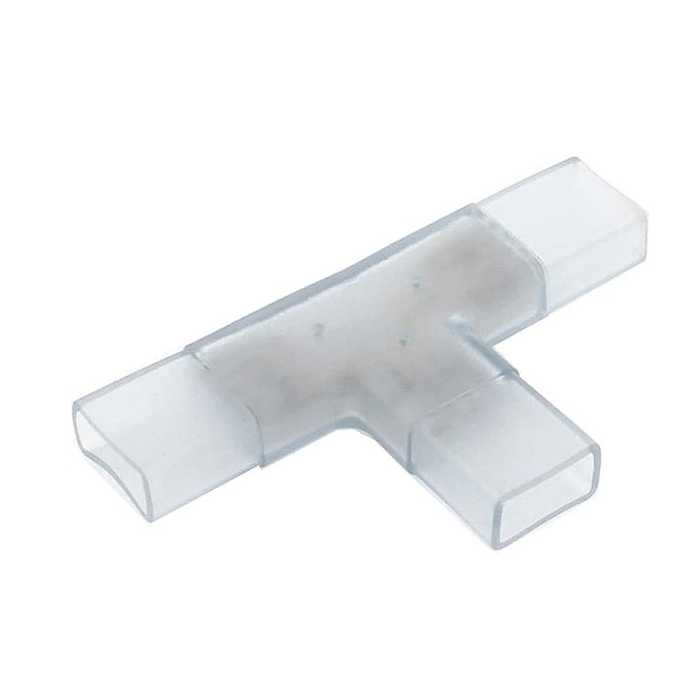 CONECTOR ″T″ P/PERFIL DE CINTA LED PAQ DE 10 UND