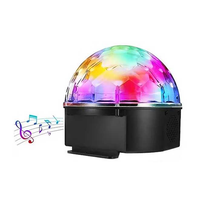 LÁMPARA BOLA DE CRISTAL LED RGB CON BLUETOOTH