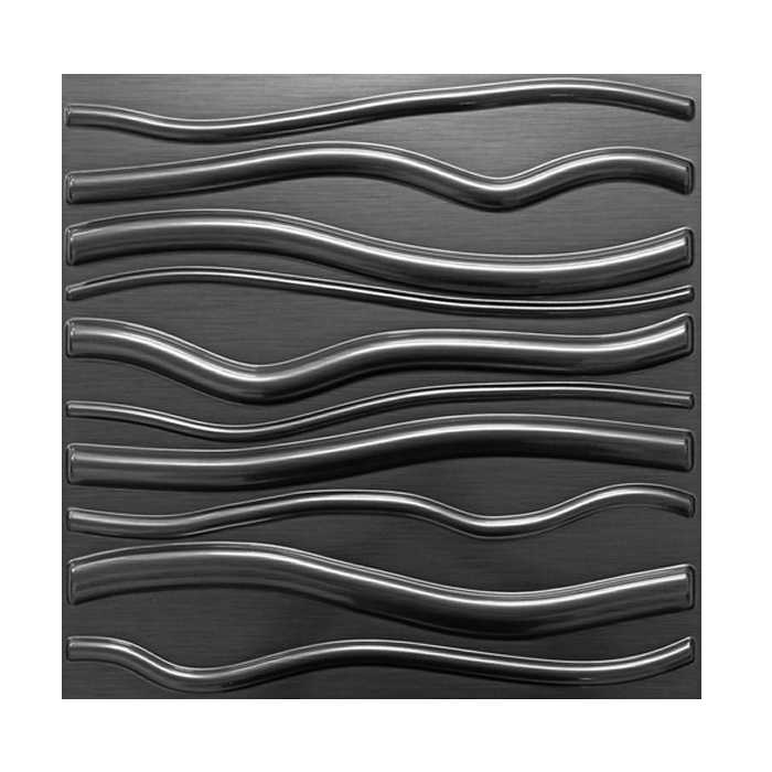 WALL PANEL PVC DECORATIVO 3D PAQ DE 4 UND