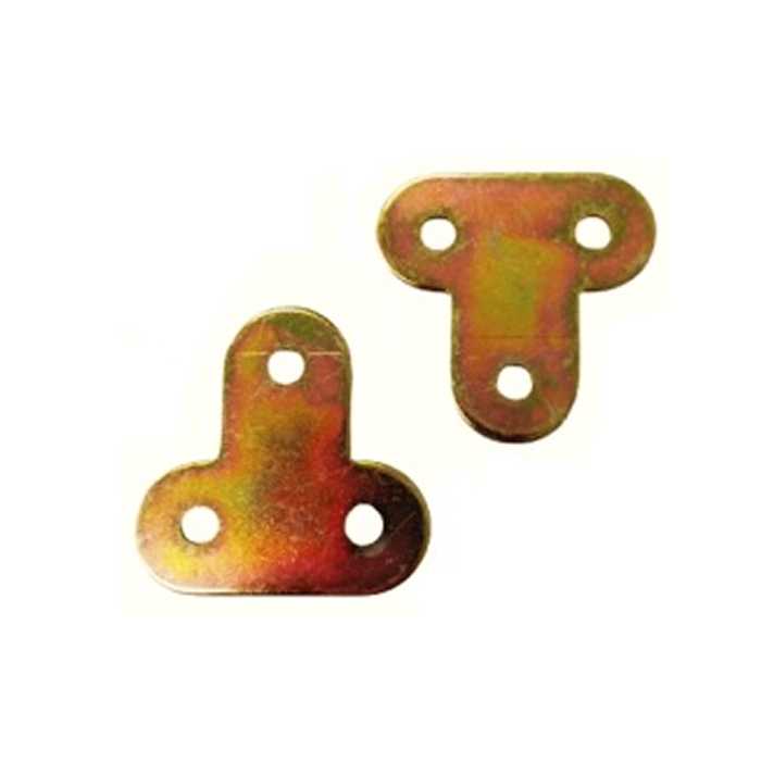 SOPORTE FORMA T 40 x 20 X 2mm CAJITA DE 4 PIEZAS