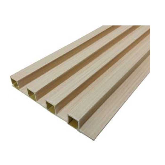 WALL PANEL PVC DECORATIVO MADERA BEIGE (PQTE X 6 UND)