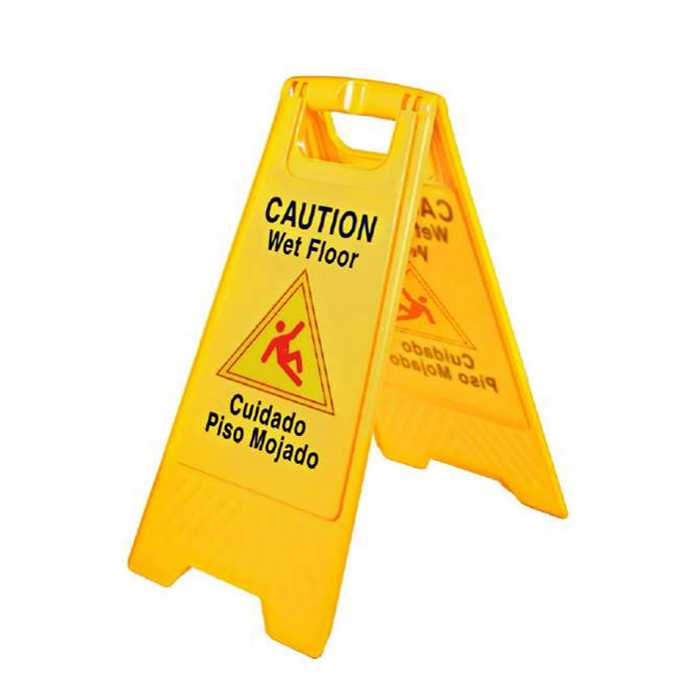 SEÑAL DE PRECAUCIÓN PISO MOJADO