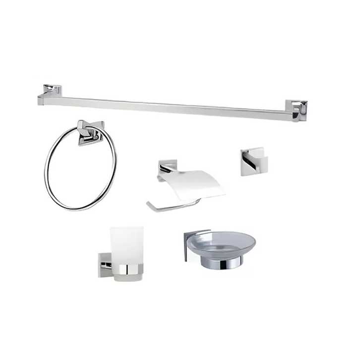 JUEGO DE ACCESORIOS P/BAÑO (6 PZAS)