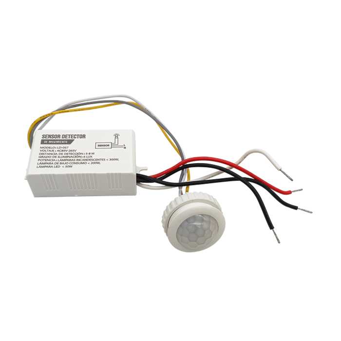 SENSOR DETECTOR DE MOVIMIENTO