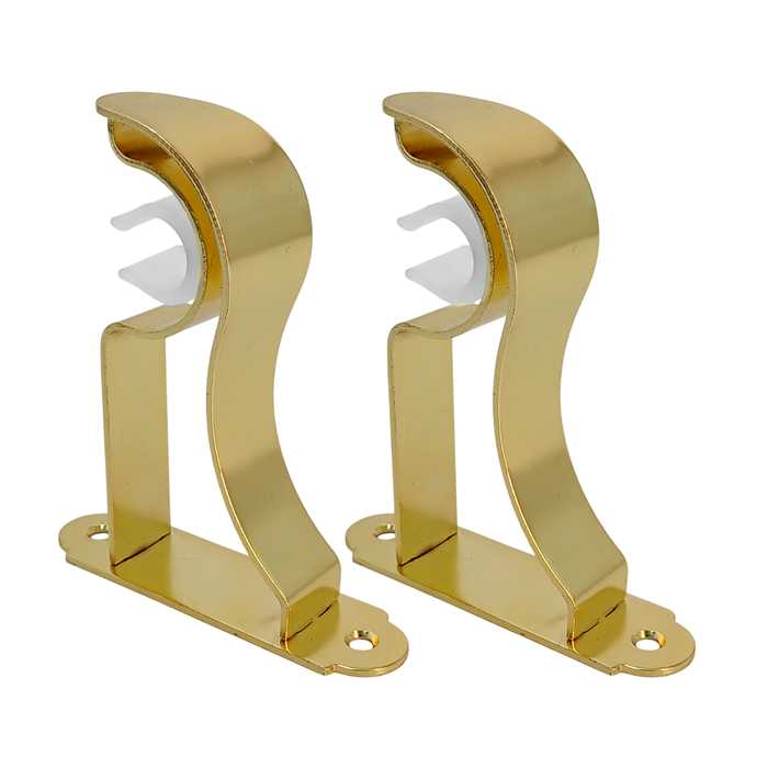 SOPORTE DORADO 22mm PAQ DE 2 UND