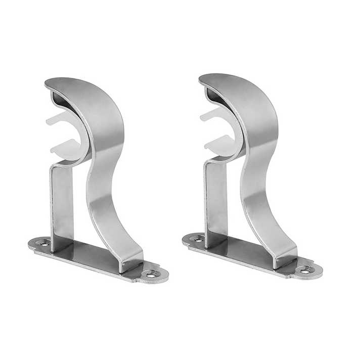 SOPORTE CROMADO 28mm PAQ 2 UND
