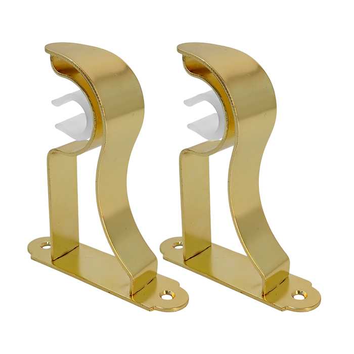 SOPORTE DORADO 28mm PAQ 2 UND
