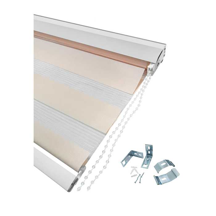 PERSIANA TIPO CEBRA BEIGE 100cm x 180cm