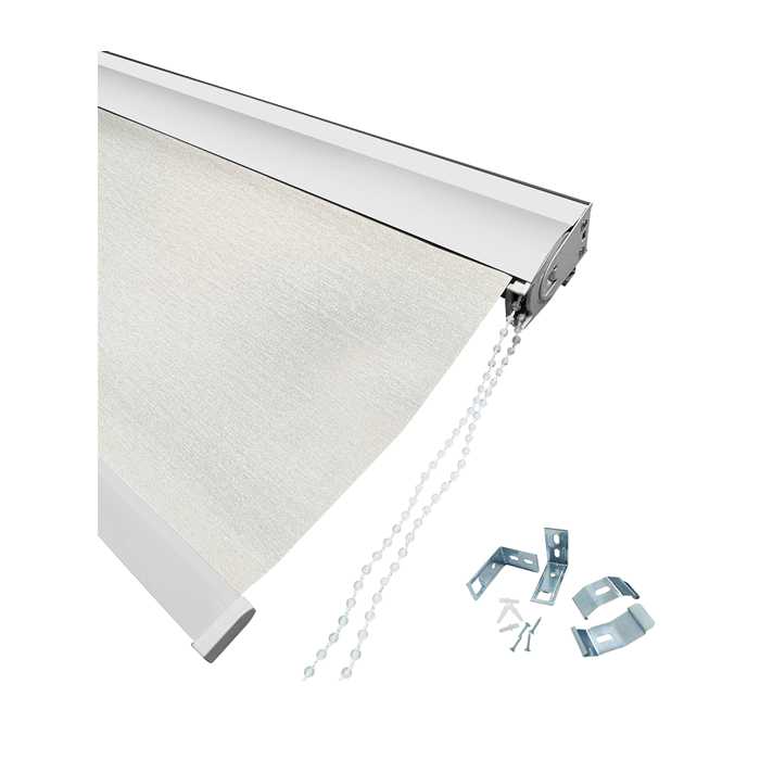 PERSIANA ENROLLABLE OPACA BLANCO CREMA 120cm x 180cm