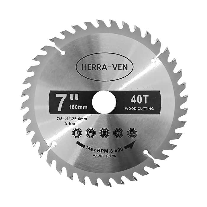DISCO DE CORTE PARA MADERA ( 7″ x 40T)