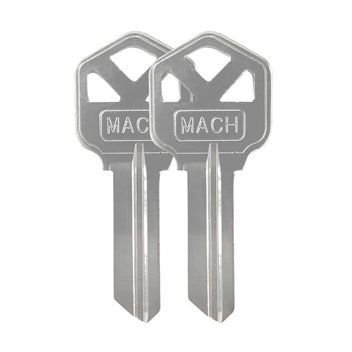 LLAVE EN BLANCO (PINES DERECHA) CAJITA 100UND