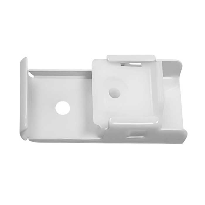 SOPORTE DOBLE PARA RIEL (TECHO) 5.17cm x 2.5cm PAQ 5UND