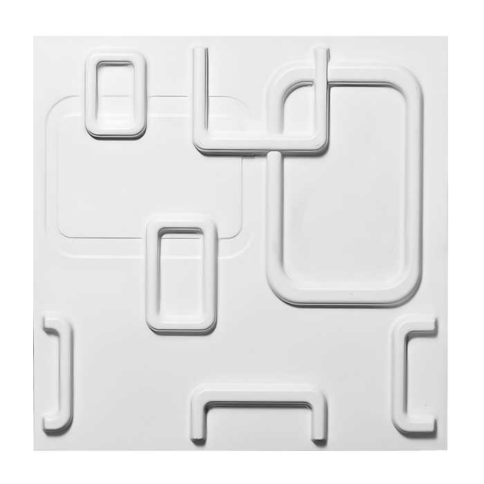 WALL PANEL PVC DECORATIVO 3D PAQ 4 UND