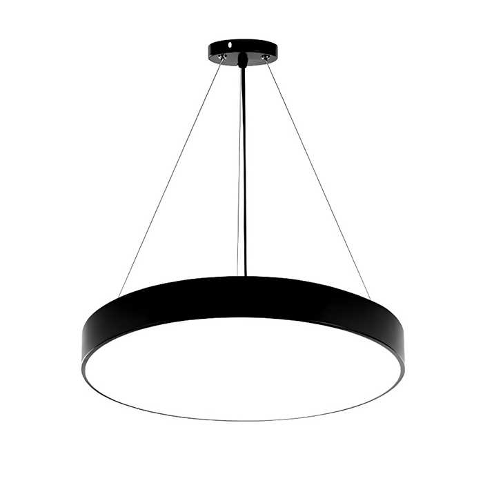 LÁMPARA LED COLGANTE REDONDA SÓLIDA