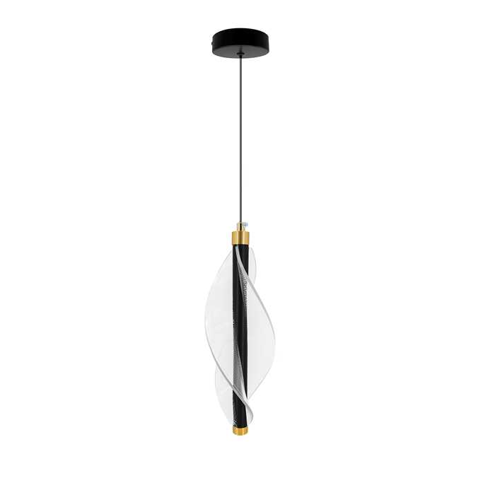 LÁMPARA LED COLGANTE TIPO ESPIRAL (20W)
