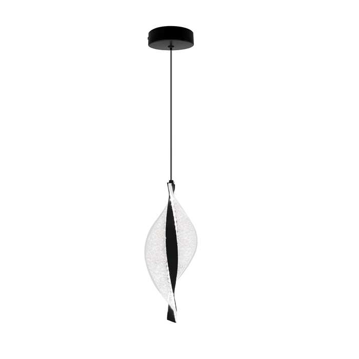 LÁMPARA LED COLGANTE CURVA EN ESPIRAL (15W)