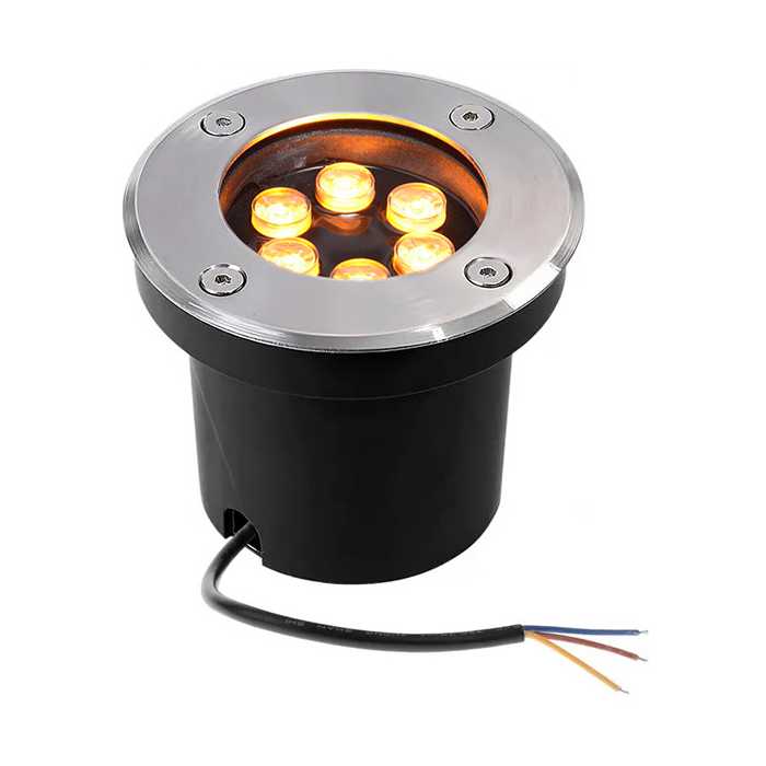 LÁMPARA LED P/JARDÍN LUZ CÁLIDA