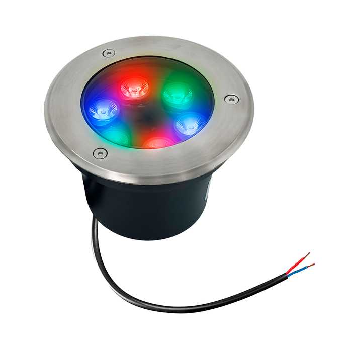 LAMPARA LED EMPOTRABLE DE PISCINA RGB (6W)